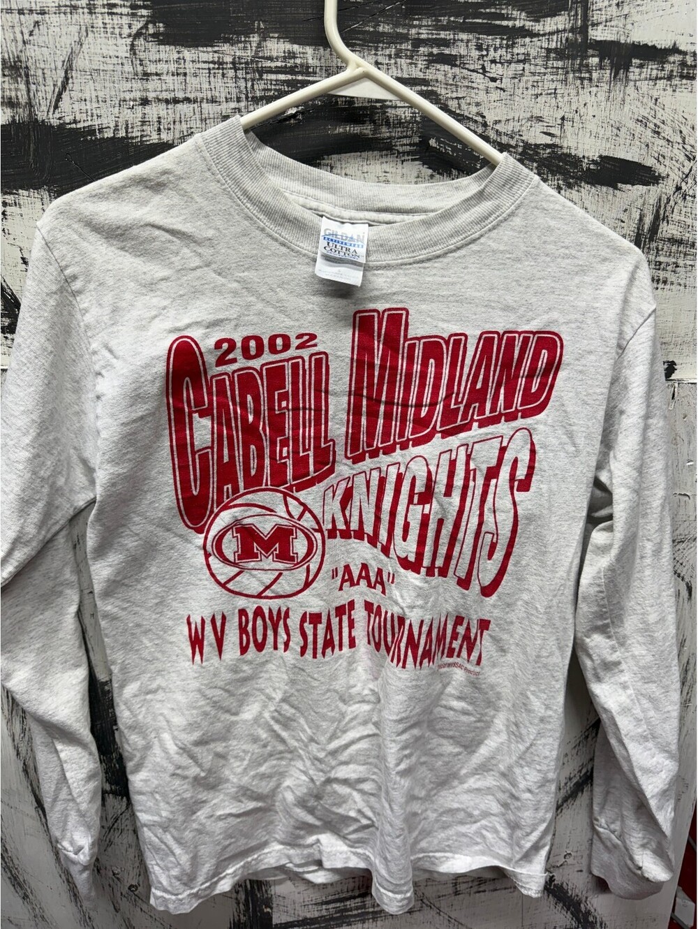 2002 cabell midland bpys state tournament shirt